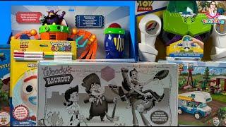 Pixar Toy Story Collection Unboxing Review  Buzz Lightyear Robot Playset