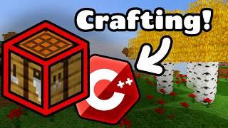 I added Crafting to my Minecraft Clone