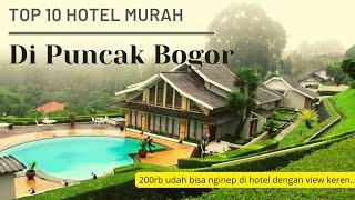 10 HOTEL MURAH DI PUNCAK BOGOR  ada kolam renang viewnya keren parah