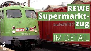 Dieser Zug ist ein Supermarkt Aber warum?  Der REWE-Supermarktzug im Detail