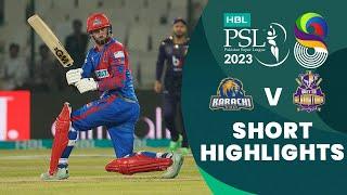 Short Highlights  Karachi Kings vs Quetta Gladiators  Match 6  HBL PSL 8  MI2T