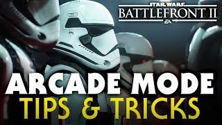 Star Wars Battlefront 2 Single Player ARCADE MODE Tips & Tricks