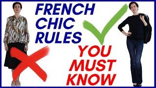 French Style Rules You Must Follow
