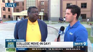 Southern University students move in on campus