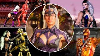 Mortal Kombat Sindel - Todos os Fatalities  Babalities  Friendships e Finais 1995 - 2023