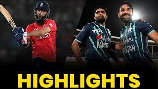 Highlights  Pakistan vs England  T20I  PCB  MU1T