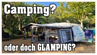 Ist das Camping oder Glamping? Luxus-Camping oder Minimalistisch?