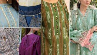 latest Neckline designs  latest Summer neckline ideas  beautiful neckline for summer dress