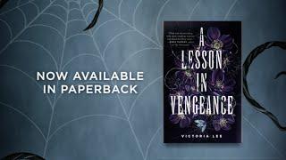 A LESSON IN VENGEANCE by Victoria Lee  Paperback Trailer