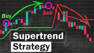 BEST Supertrend Strategy for Daytrading Forex Supertrend Tutorial