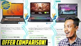 Comparing Best Gaming Laptop Offers on Flipkart Big Billion Days Sale