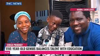 5-Year-Old Motirolaoluwa Displays Dexterity On Drums And Piano