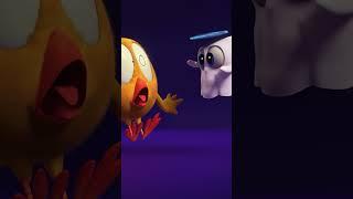 Acosado por un fantasma #halloween #shorts  #Chicky Desenhos Animados Infantil