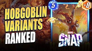 Hobgoblin Variants RANKED In Marvel Snap