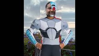 Mark Dressed As Cyborg