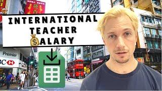 International Teacher Salary - Add To the List