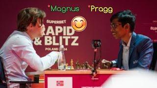 MAGNUS VS PRAGG  World Blitz Chess