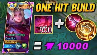 BEST ONE HIT BUILD FOR CECILION 2024  100% BROKEN TOP GLOBAL CECILION GAMEPLAY