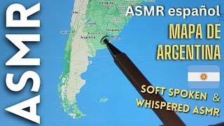 Mapa de Argentina  ASMR español