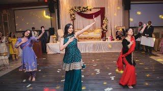 SURPRICE PUNJABI DANCE PERFORMANCE  NAVI & SARGUN  ENGAGEMENT  BORNTOBHANGRA 