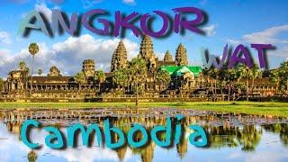 THE LARGEST RELIGIOUS MONUMENT IN THE WORLD ANGKOR WAT SIEM REAP CAMBODIA