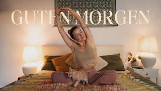 Guten Morgen ️ Sanftes Morgen Yoga Im Bett