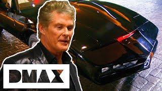 Richard Delivers Both The K.I.T.T Car And David Hasselhoff To An 80s Party  Fast N Loud