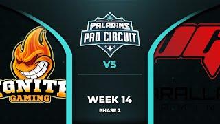 PALADINS Pro Circuit Ignite vs Parallax Phase 2 Week 14