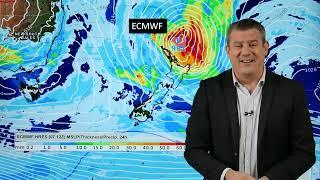 Potential ex-cyclone for the North Island next TuesdayWednesday