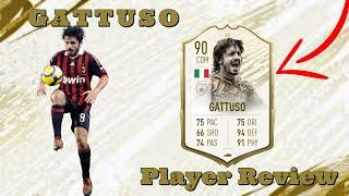 FIFA 20 GATTUSO PRIME MOMENTS 90 REVIEW ICONSWAPS GATTUSO PLAYER REVIEW FIFA 20 ULTIMATE TEAM