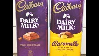Cadbury Milk Chocolate & Caramello Candy Bar Review