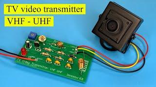 how to make video transmitter  PCB board