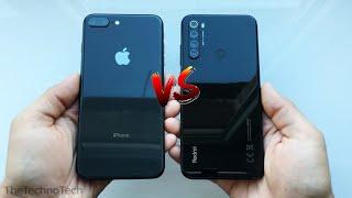 iPhone 8 Plus vs Redmi note 8  Speed Test