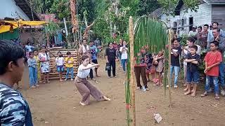 Bunga pukulan KUNTAU lawang sakepeng Dayak Siang Desa Kolam Murung Raya