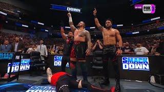 The Bloodline Vs Kevin Owens y Street Profits - WWE SmackDown 7 de Junio 2024 Español