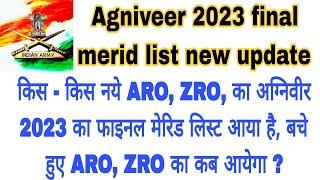 Agniveer 2023 final merid list new updateAgniveer 2023 final result new update#cgagniveerresult2023