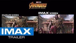 Avengers Infinity War IMAX® Screen vs. Standard Screen