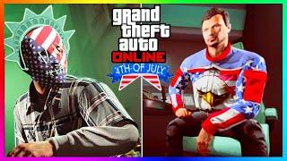 NEW Rare Independence Day Outfit 4TH OF JULY Bottom Dollar Bounties GTA 5 DLC GTA Online Update