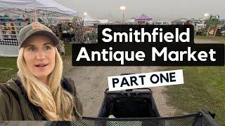 This Antique Market was DOUBLE the size of last year...Shop with Me