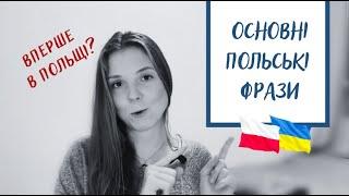 Базовий розмовник польської мови вітання представлення прохання про допомогу покупки їжа тощо.