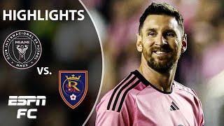 Messi & Miami win opener  Inter Miami vs. Real Salt Lake  Full Game Highlights