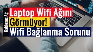 Laptop Wifi Ağını Görmüyor  Wifi Bağlanma Sorunu  %100 Çözüm