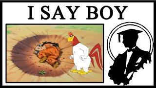 Why Is Foghorn Leghorn Rambling To Anime Characters?