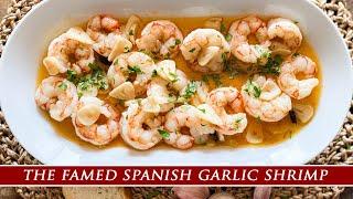 The Famous Spanish Garlic Shrimp  Gambas al Ajillo from Madrid