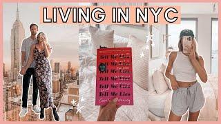 LIVING IN NYC VLOG 4 months of living in New York City Date w shy guy fitness yoga self-care