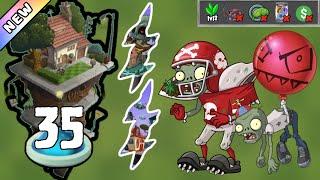 Plants vs  Zombies 2 - Modern Day Day 35 Plants Lvl 1 & No Premium