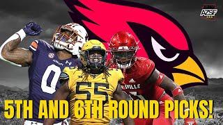 THE ARIZONA CARDINALS 5TH AND 6TH ROUND NFL DRAFT PICKS  MONTI OSSENFORT IS A WIZARD