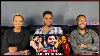 African Friends Reacts To Top 200 Nostalgic Songs Of Arijit Singh 2011-2024  Bollywood Songs