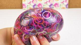 DIY Inspiration Challenge #69  Loom Bands Reste  Evas Challenge  DIY Idee Sonntag Challenge