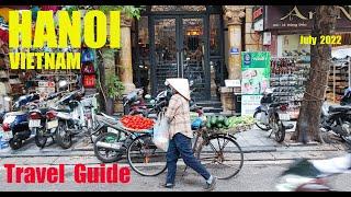 4K  HANOI VIETNAM  Travel Guide  2022